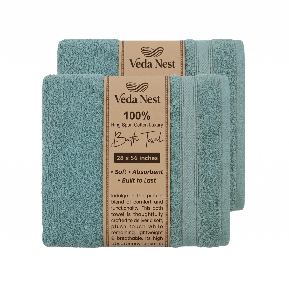 Aruna Farms — Home · Sage Bath Towel