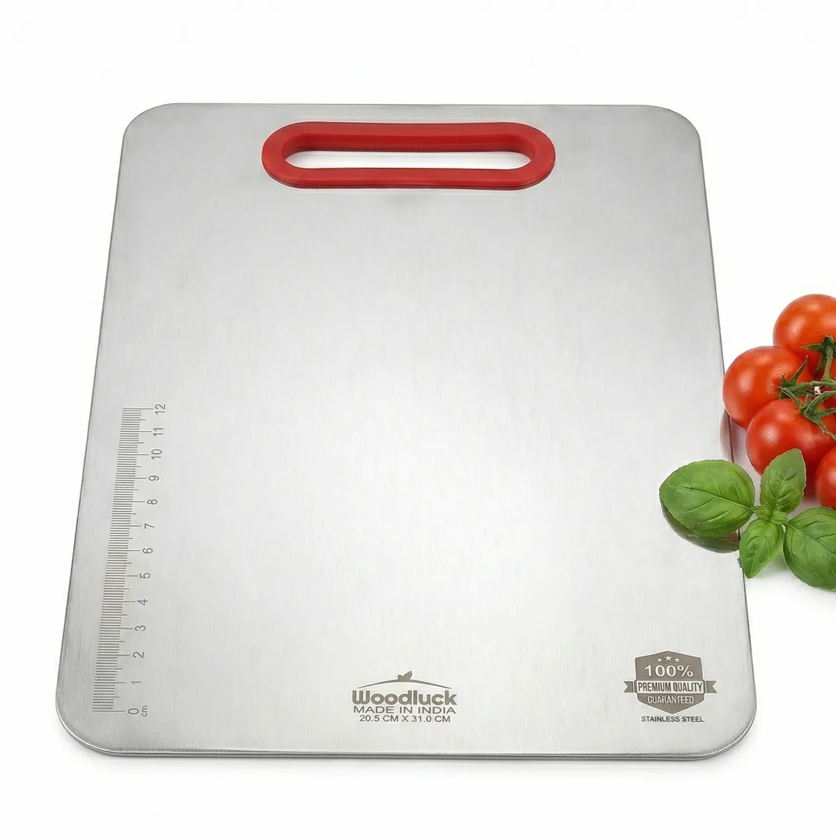 WOODLUCK — Home · Steel Chopping Board