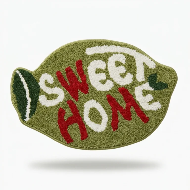 101-SWEETHOME BATHMAT-GREEN